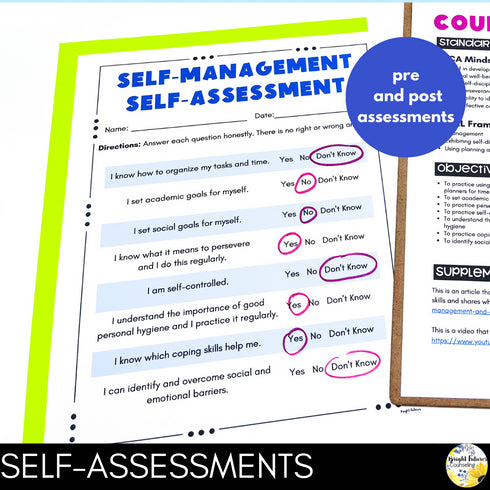 Self-Management and Responsibility Counseling Group for Middle School
