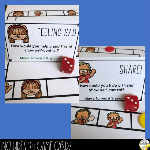 Self-Control Board Game + Digital School Counseling Game