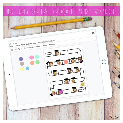 Self-Control Board Game + Digital School Counseling Game