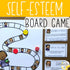 Self-Esteem Board Game - School Counseling Game with Digital Version