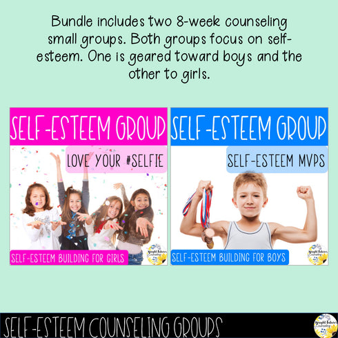 Self-Esteem Counseling Group Bundle