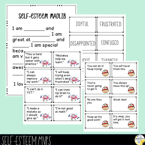 Self-Esteem Counseling Group Bundle