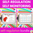 Self-Regulation BUNDLE Self-Regulation Counseling Lesson and Data Tracker