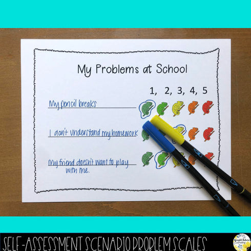 Self-Regulation SUPER BUNDLE Self-Regulation School Counseling Activities