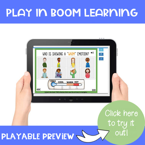 SELF-REGULATION Coping Skills Boom Cards Digital Activity - Counseling Game