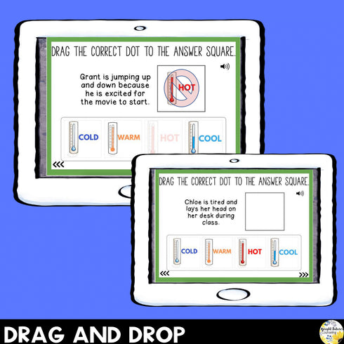 SELF-REGULATION Coping Skills Boom Cards Digital Activity - Counseling Game