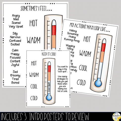 Self-Regulation Matching Game - Emotions Memory Card Game