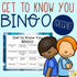Get to Know You Bingo School Counseling Game