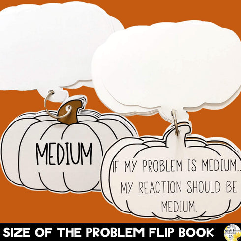 Size of the Problem Pumpkins Fall Bundle + SEL Fall Boom Cards Digital Game