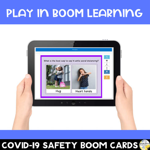 Social Distancing Back to School Bundle - Boom Cards & Google Slides