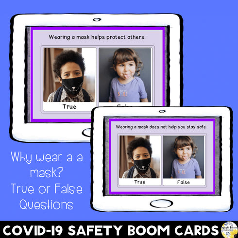 Social Distancing Back to School Bundle - Boom Cards & Google Slides