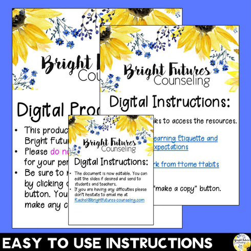 Social Distancing Back to School Bundle - Boom Cards & Google Slides