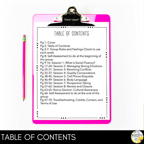 Social Skills Group Social Fluency Social Skills Counseling Group