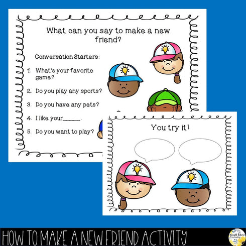 Separation Anxiety Activity Pack for New Students Team Brave Beginners