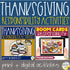 Thanksgiving Responsibility Bundle + Distance Learning SEL Boom Cards