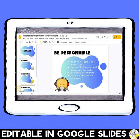 Virtual Classroom Expectations and Work from Home Habits for Remote Learning