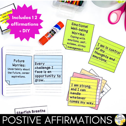 Worry and Anxiety Management - Coping Skills - Elementary Counseling Activities