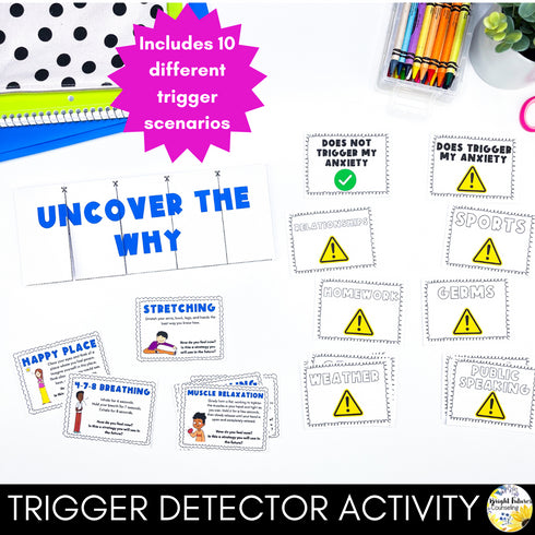 Worry and Anxiety Management - Coping Skills - Elementary Counseling Activities