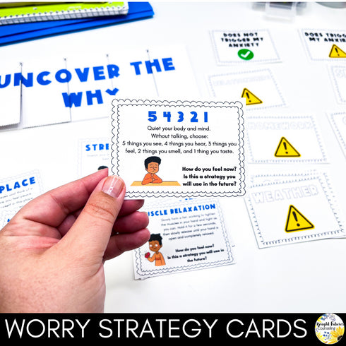 Worry and Anxiety Management - Coping Skills - Elementary Counseling Activities