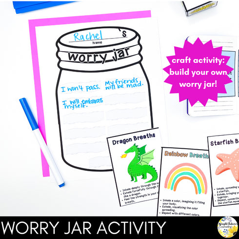 Worry and Anxiety Management - Coping Skills - Elementary Counseling Activities