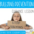 BULLYING PREVENTION Editable Guidance Lesson, Video, and Activity