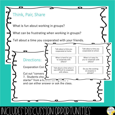 COOPERATION Guidance Lesson Activity & Video + Editable Google Version
