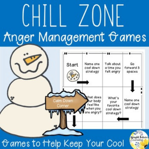 Anger Management Games Chill Zone School Counseling Games