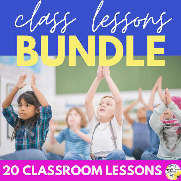 Elementary School Counseling Low-Prep and Engaging SEL Guidance Lessons Bundle