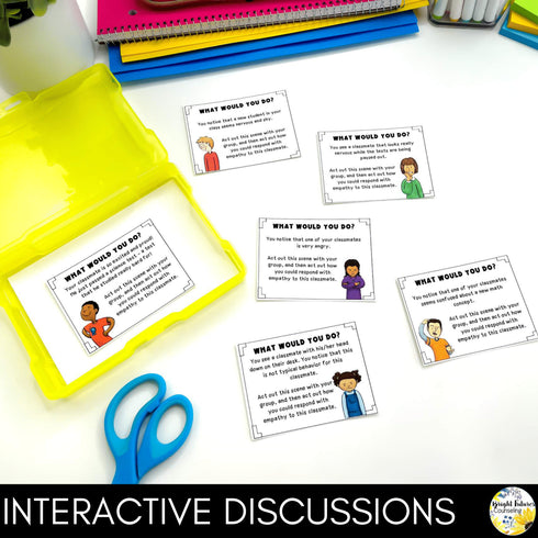 Elementary School Counseling Low-Prep and Engaging SEL Guidance Lessons Bundle