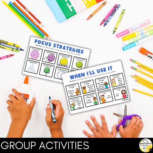 Elementary School Counseling Low-Prep and Engaging SEL Guidance Lessons Bundle