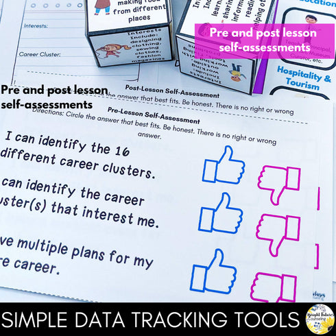 Career Exploration Lesson for Social Emotional Learning and School Counseling