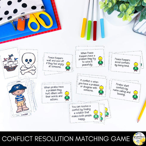 Conflict Resolution Strategies Counseling Group - Peacekeepers and Friendships