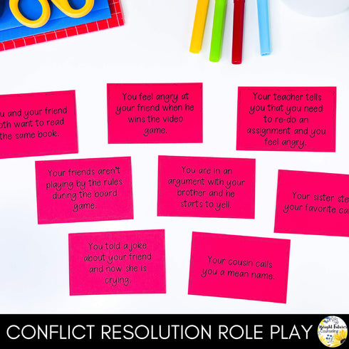 Conflict Resolution Strategies Counseling Group - Peacekeepers and Friendships