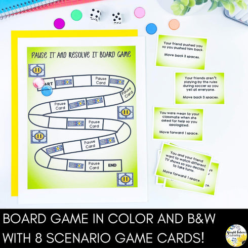 Conflict Resolution Board Game & Activity Pack | Conflict Resolution Strategies