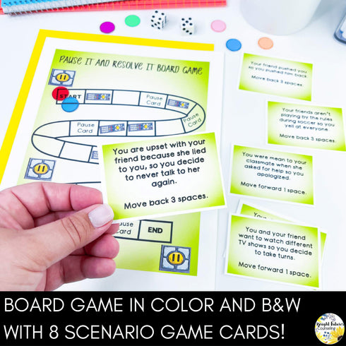 Conflict Resolution Board Game & Activity Pack | Conflict Resolution Strategies