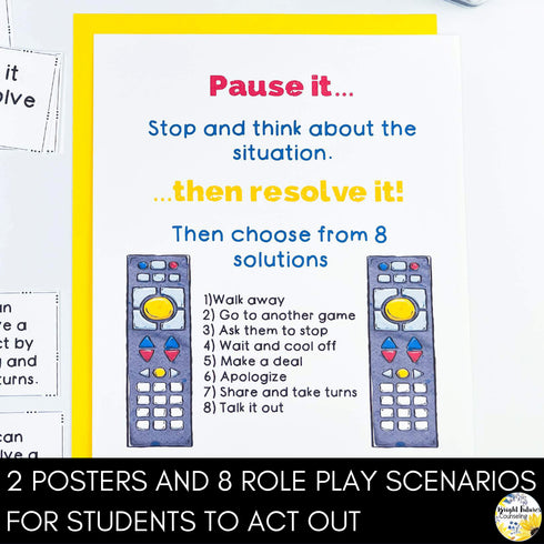 Conflict Resolution Board Game & Activity Pack | Conflict Resolution Strategies