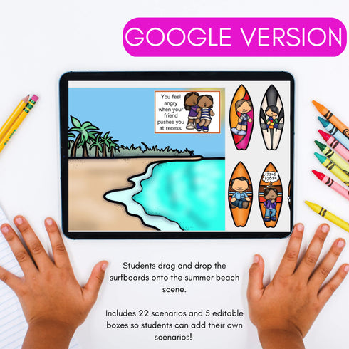 Summer Coping Strategies - Digial End of the Year Counseling SEL Activity