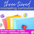 3 Tier Comprehensive Counseling Curriculum with Lessons, Groups, and Individual