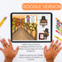 Distance Learning Thanksgiving Coping Strategies - Boom Cards and Google Version