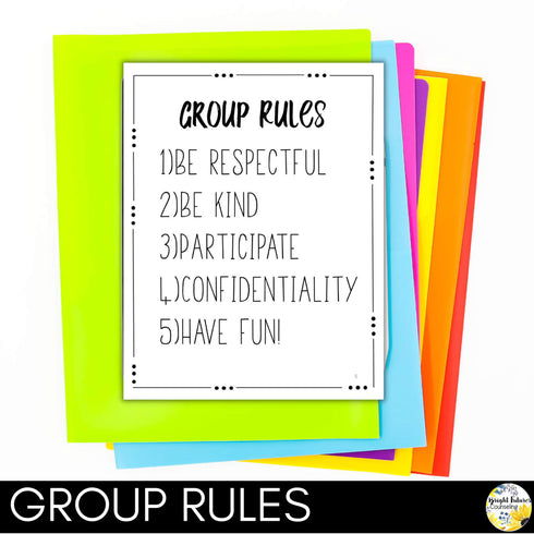 Elementary School Counseling Small Group Bundle - Anxiety, Social Skills & more!