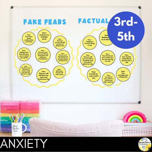 Elementary School Counseling Small Group Bundle - Anxiety, Social Skills & more!