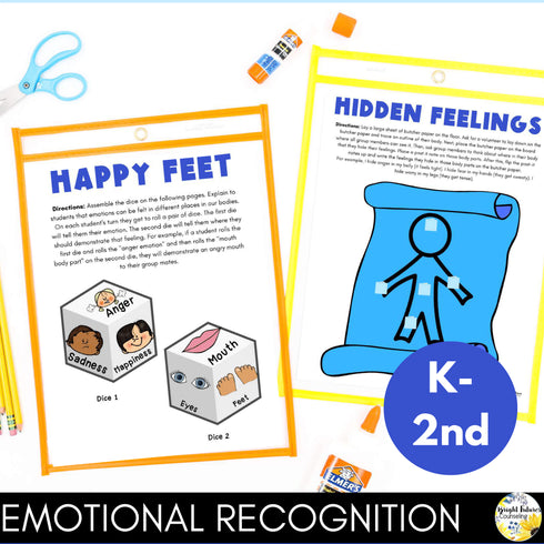 Elementary School Counseling Small Group Bundle - Anxiety, Social Skills & more!