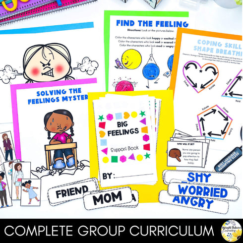 Emotion Recognition and Self Regulation Six Week School Counseling Small Group