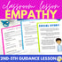 Empathy Lesson for Social Emotional Learning and Elementary School Counseling