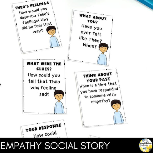 Empathy Lesson for Social Emotional Learning and Elementary School Counseling