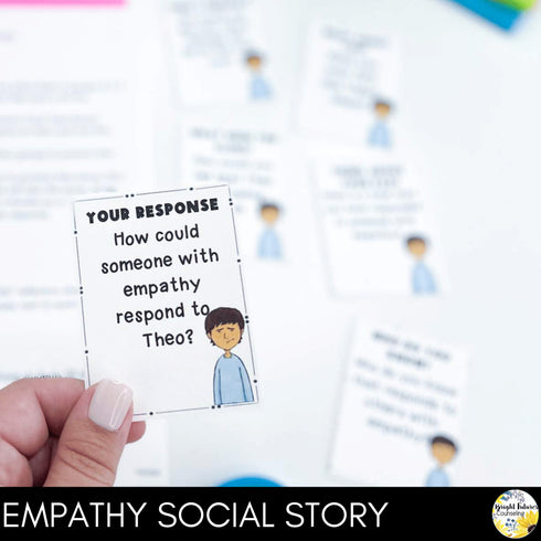 Empathy Lesson for Social Emotional Learning and Elementary School Counseling