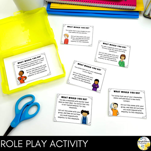 Empathy Lesson for Social Emotional Learning and Elementary School Counseling