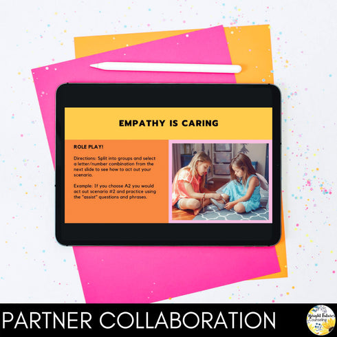 Empathy SEL Class Lesson - Editable Character Education Counseling Lesson