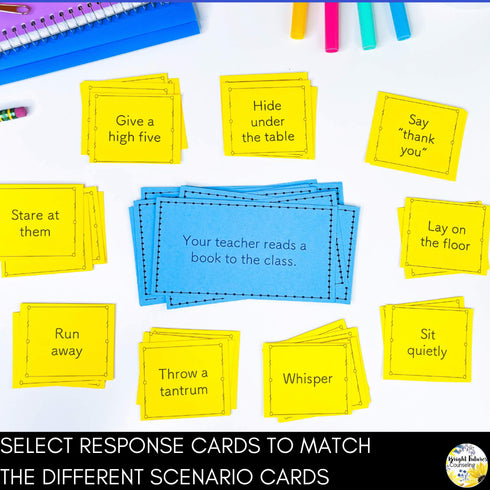 Expected Behaviors Social Skills Card Game