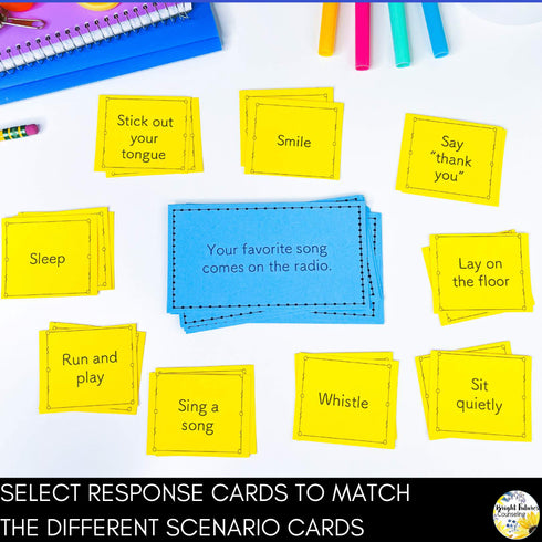 Expected Behaviors Social Skills Card Game